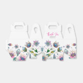 Baby shower Favoriete Dozen Waterverf Boho Bloemen Bedankdoosjes (Uitgevouwen)