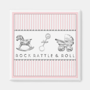 Baby shower Favors Magneet