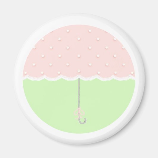 Baby shower Favors Magneet (Voorkant)