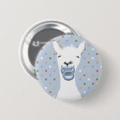 Baby shower Favors Ronde Button 5,7 Cm (Voorkant /achterkant)