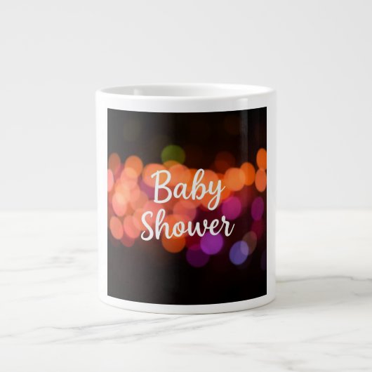 Baby Shower Feest Grote Koffiekop (Voorkant)