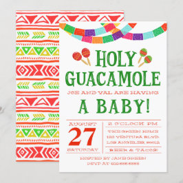 BABY SHOWER FIESTA INVITATIE KAART