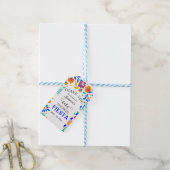 Baby shower Fiesta Mexicaanse Party Favor Gift Lab Cadeaulabel (Met Touw)