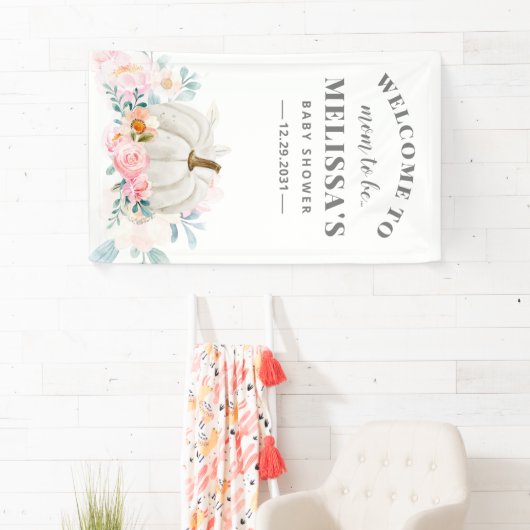 Baby shower Floral Roses Pumpkin Spandoek (Insitu)