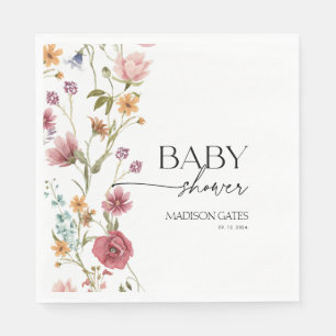 Baby shower Floral Servet