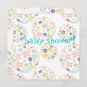 Baby shower Florentijnse luchtbellen Kaart (Voorkant / Achterkant)