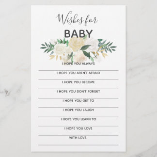 Baby shower Flowers Keepslag - Vereist Baby