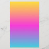 Baby shower FLYER-regenboogstraal voor eenvoudig s Flyer (Achterkant)