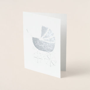  Baby shower Folie Kaarten