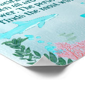 Baby shower fopspeen jacht spel teken poster (Hoek)