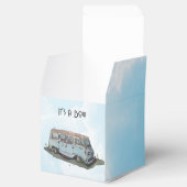 Baby shower for a boy, Van and sedan  Bedankdoosjes (Geopend)