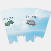 Baby shower for a boy, van and sedan bedankdoosjes (Ongevouwen)