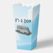 Baby shower for a boy, van and sedan bedankdoosjes (Voorkant)