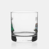 Baby shower for a boy, van and sedan whisky glas (Rechts)