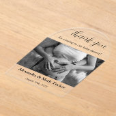 Baby shower Foto Acryl Uitnodigingen (Laagn)
