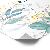 Baby Shower Foto Prop Poster (Hoek)