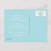 Baby shower Fotouitnodigingen Briefkaarten voor Jo (Achterkant)