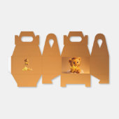 Baby Shower Gable Favor Box – Little Lion & Star Bedankdoosjes (Uitgevouwen)