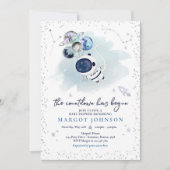 Baby shower Galaxy Baby shower Inv Kaart (Voorkant)
