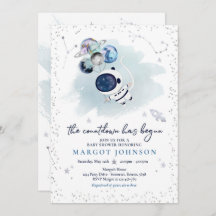 Baby shower Galaxy Baby shower Inv