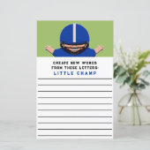 Baby shower game (Staand voorkant)