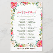 Baby shower game (Voorkant)