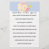 Baby shower Game Advies Kaarten (Voorkant)