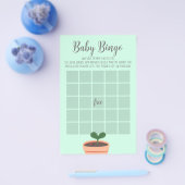 Baby shower Game Baby Bingo Flyer (Enkel)