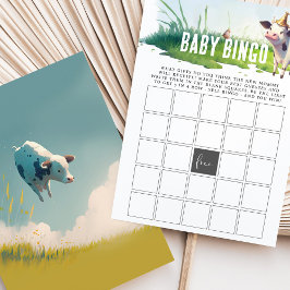 Baby shower Game Baby Bingo Party Koe