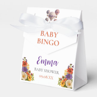 Baby Shower Game Bingo Card – Prize Favor Box Bedankdoosjes