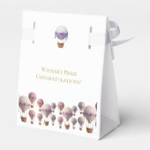 Baby Shower Game Bingo Card – Prize Favor Box Bedankdoosjes (Achterkant)