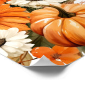 Baby shower GAME Guess uitgerekende datum Een beet Poster (Hoek)