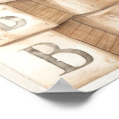 Baby shower GAME Guess uitgerekende datum kunnen w Poster (Hoek)