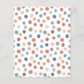 Baby shower Game Match Mam & Baby Boho Sun Moon (Achterkant)