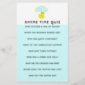 Baby shower Game Ouder Advies Briefpapier (Voorkant)