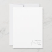 baby shower game - Voorspellingen en advies Kaart (Achterkant)