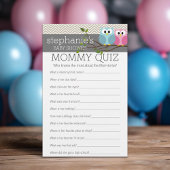 Baby shower Game - Wie kent mama beste Quiz