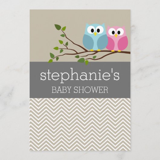 Baby shower Game Wishes Advieskaart (Achterkant)