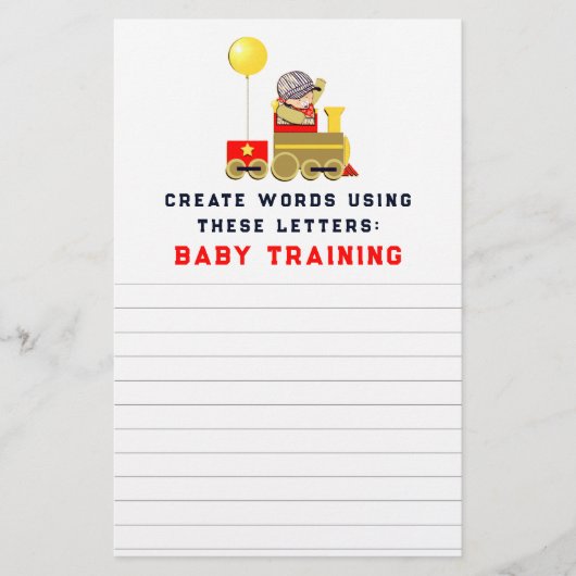 Baby shower Games (Voorkant)