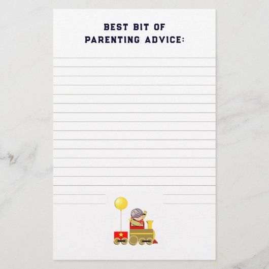 Baby shower Games (Achterkant)