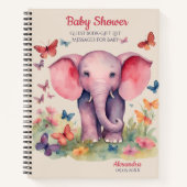 Baby shower Gast Cadeaulijst Notitieboek (Voorkant)