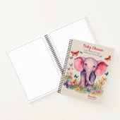 Baby shower Gast Cadeaulijst Notitieboek (Binnen)