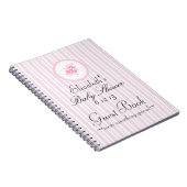 baby shower gastboek notitieboek (Rechterzijde)