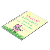 baby shower gastboek notitieboek (Linkerzijde)