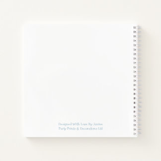 Baby shower gastboek Teddy Bear Thema Notitieboek