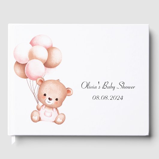 baby shower Gastenboek (Voorkant)