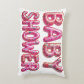 Baby shower geboorte accent kussen (Achterkant (Verticaal))
