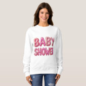 Baby shower geboorte trui (Voorkant volledig)
