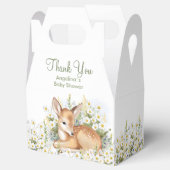 Baby shower geeft de voorkeur aan dozen. bedankdoosjes (Geopend)