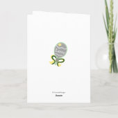 Baby shower Gefeliciteerd Baby Rattles Kaart (Achterkant)